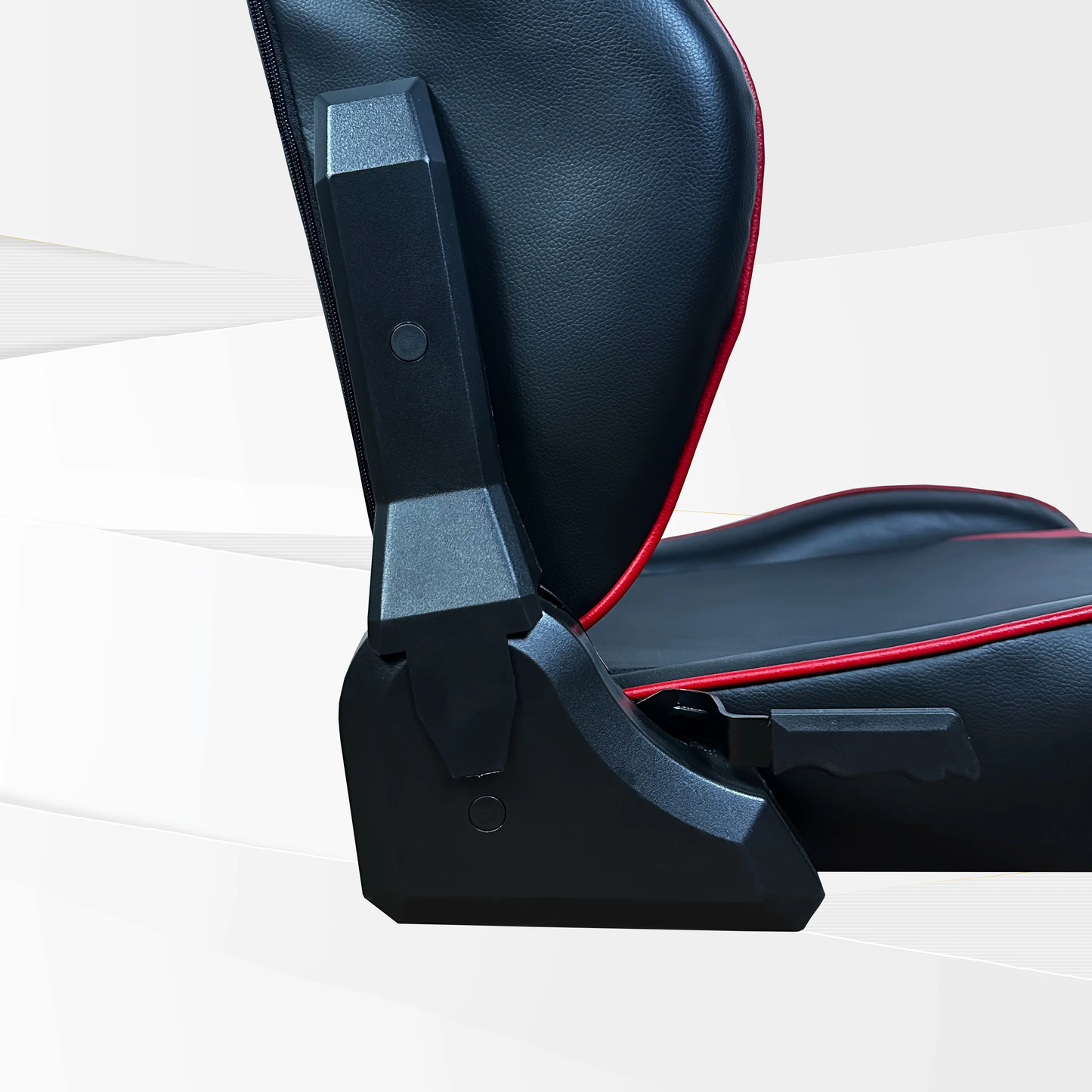 GTR Simulator FT S105LBKRD GTR Black Red Speciale Leatherette Racing Seat