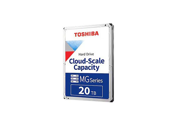 Toshiba MG10SCA20TE MG10 20TB 7200RPM SAS 12Gbps 3.5 512e Bare