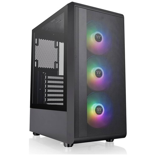 Thermaltake S200 TG 4 x ARGB Black Mid Tower ATX