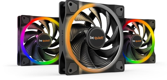 be quiet! Fan Light Wings 120mm PWM high-speed 3xFans ARGB LED Black