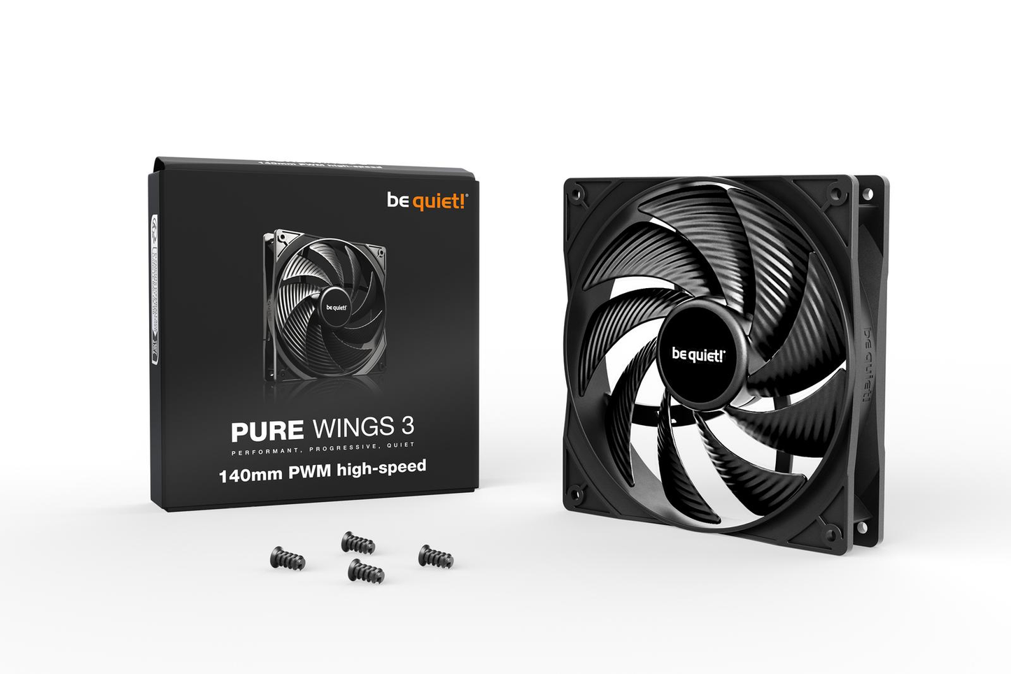 be quiet! Fan BL105 Pure Wings 3 120mm PWM Black