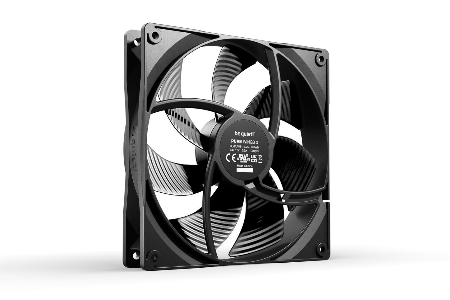 be quiet! Fan BL105 Pure Wings 3 120mm PWM Black