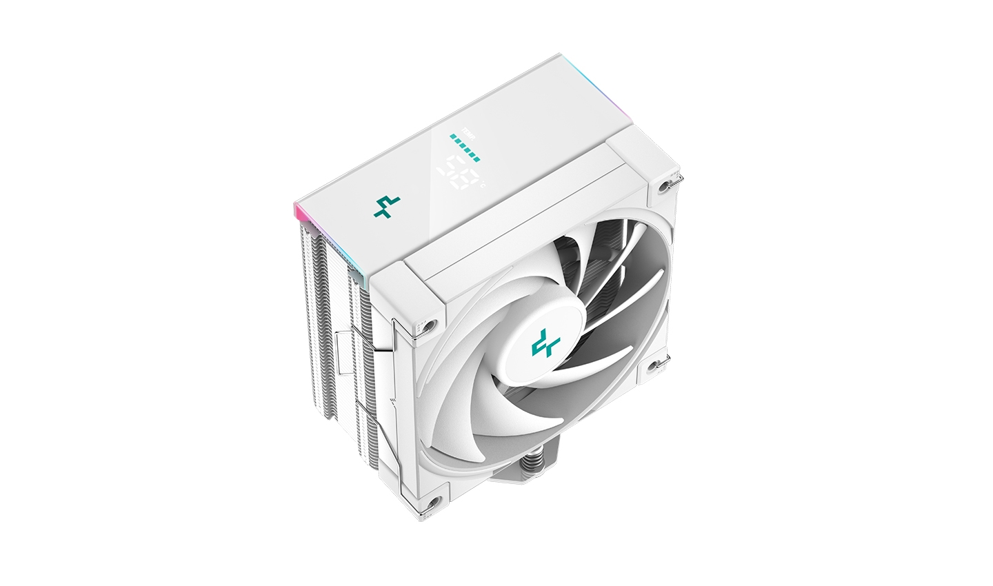 DeepCool Fan R-AK400-WHADMN-G AK400 DIGITAL WH Digital Air Cooler White