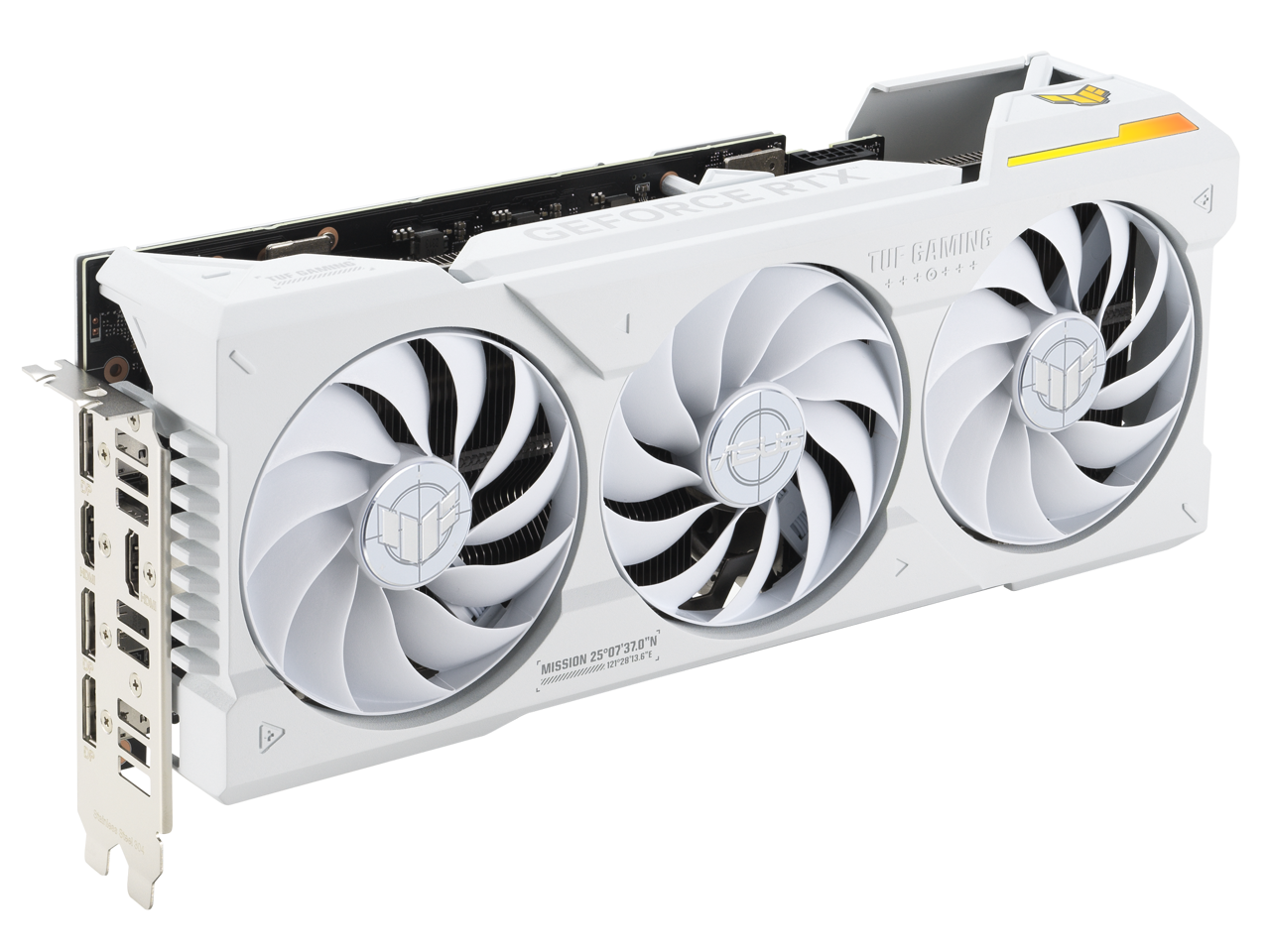 ASUS  GeForce RTX 4070 Ti SUPER BTF White OC