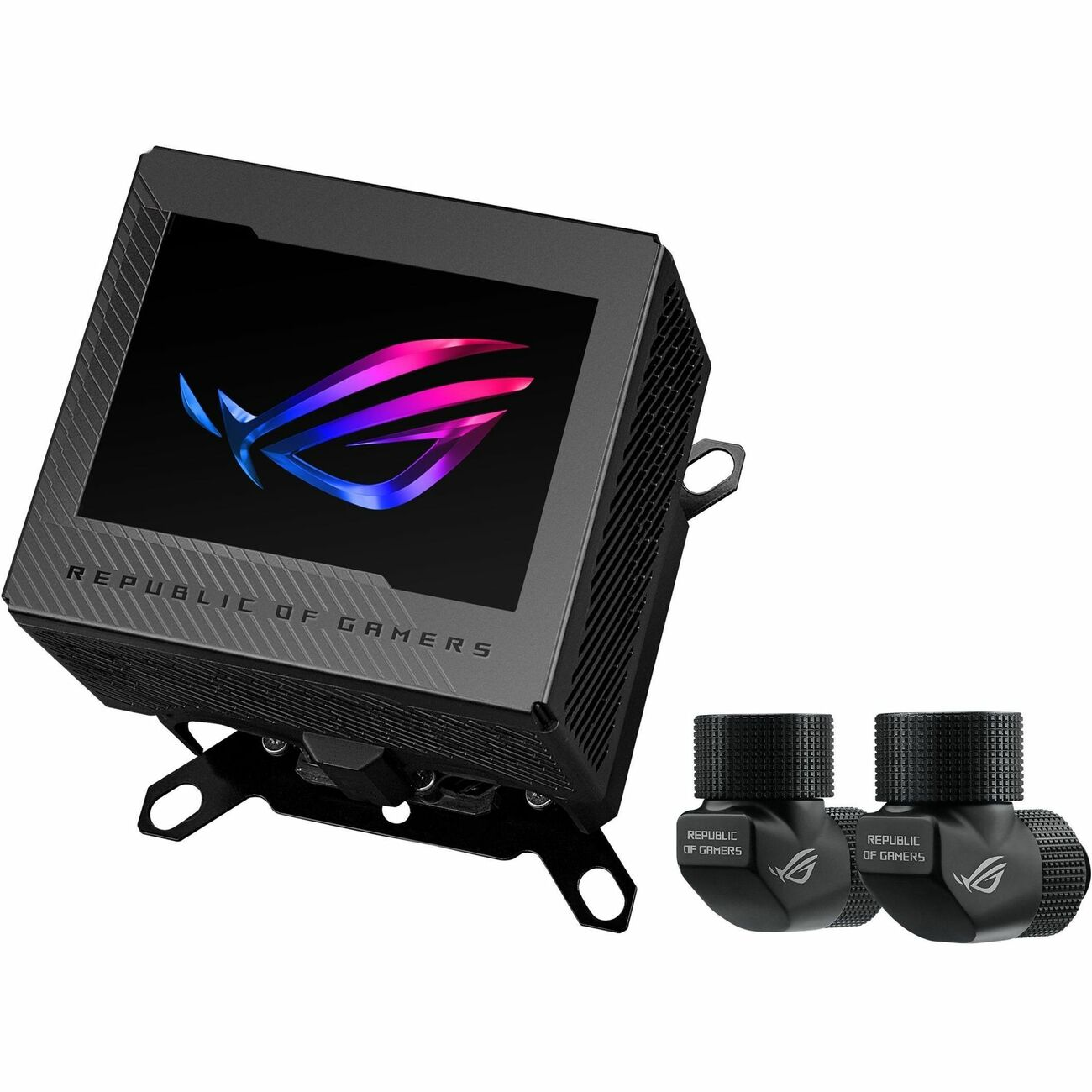 ASUS ROG RYUJIN III WB CPU Water Block 3.5 Full Color LCD Display Black