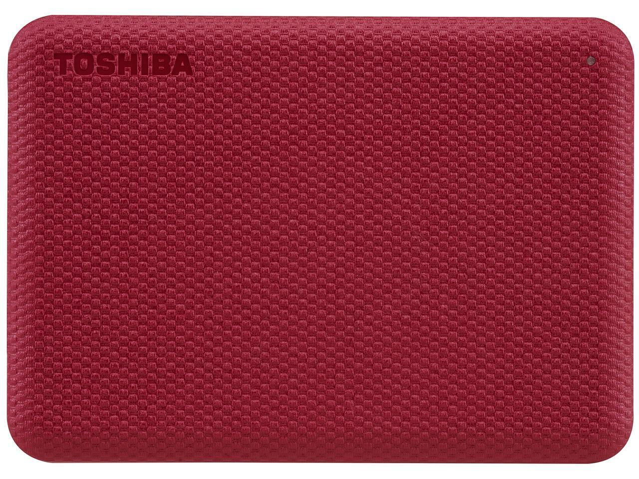 Toshiba 4TB USB 3.0 Canvio Advance Portable HD Red