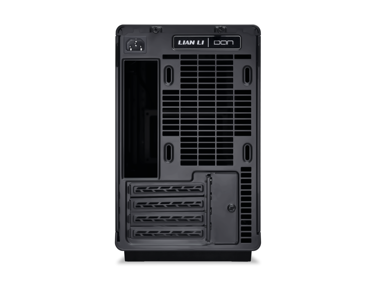 Lian-LI A3-mATX-WD Black wood front panel Mini tower MicroATX Chassis