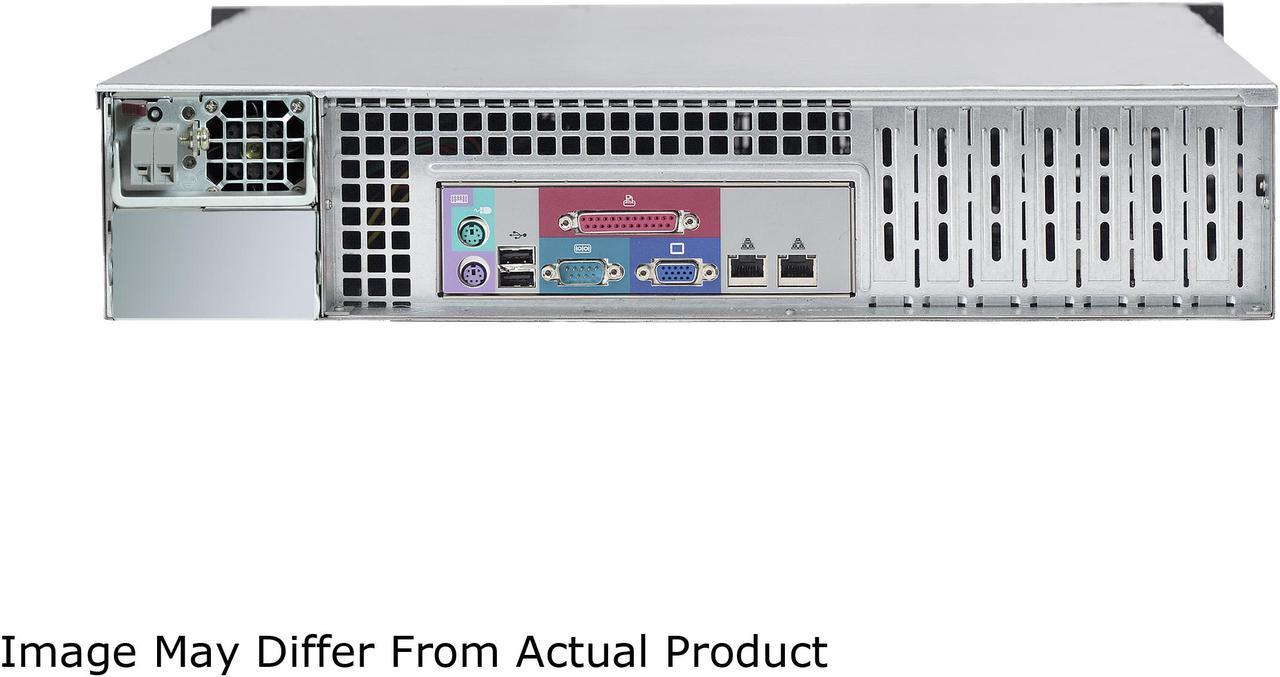 Supermicro CSE-825TQ-600LPB 2U 600W 8x3.5inch SAS SATA 2xFixed 3.5inch