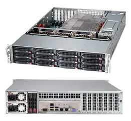 Supermicro CSE-826BAC4-R920LPB 2U 8x SAS3 12Gbps SATA 920W Black