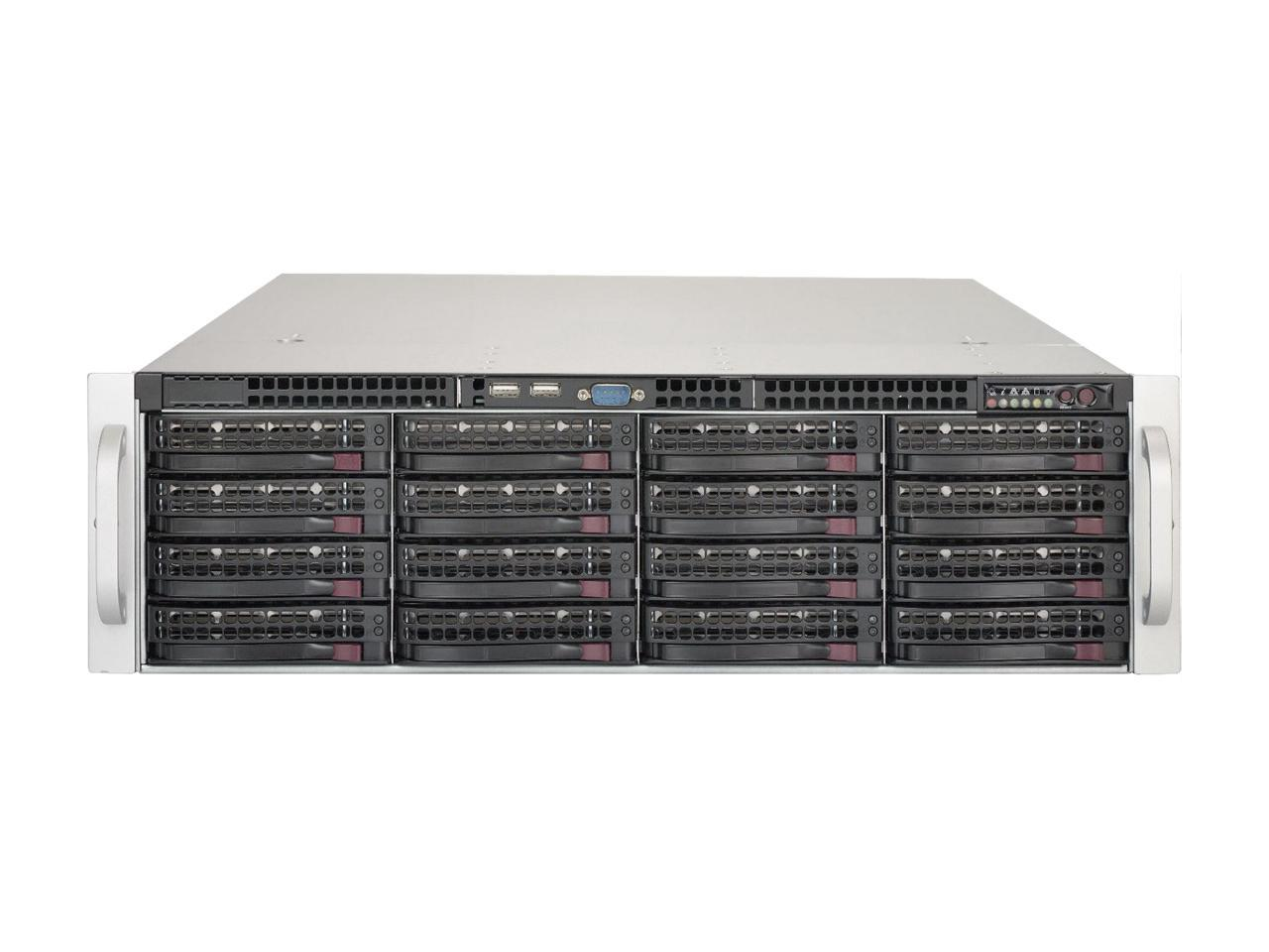 Supermicro CSE-836BE2C-R1K03JBOD 3U JBOD 16x3.5HS SAS minuSAS IPMI 1000W BK