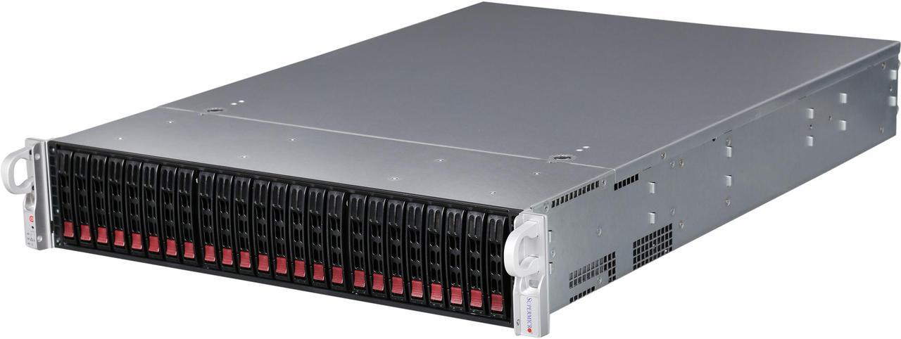 Supermicro Case CSE-216BE2C-R920LPB 2U 24x2.5HS SAS SATA 920W RPS 3x80mm Fan