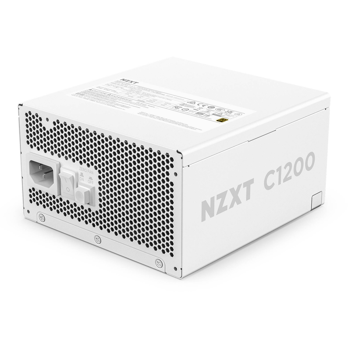 NZXT PA-2G2BW-US 1200W ATX3.1 80Plus Gold Fully Modular White