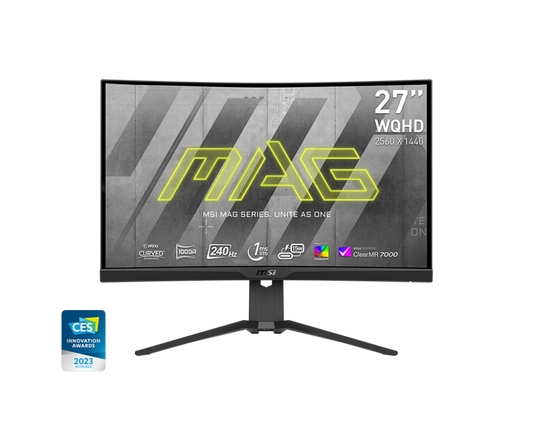 MSI MPG 275CQRXF 27 Rapid VA QHD 2560x1440 16:9 0.5ms 240Hz 2xHDMI DP