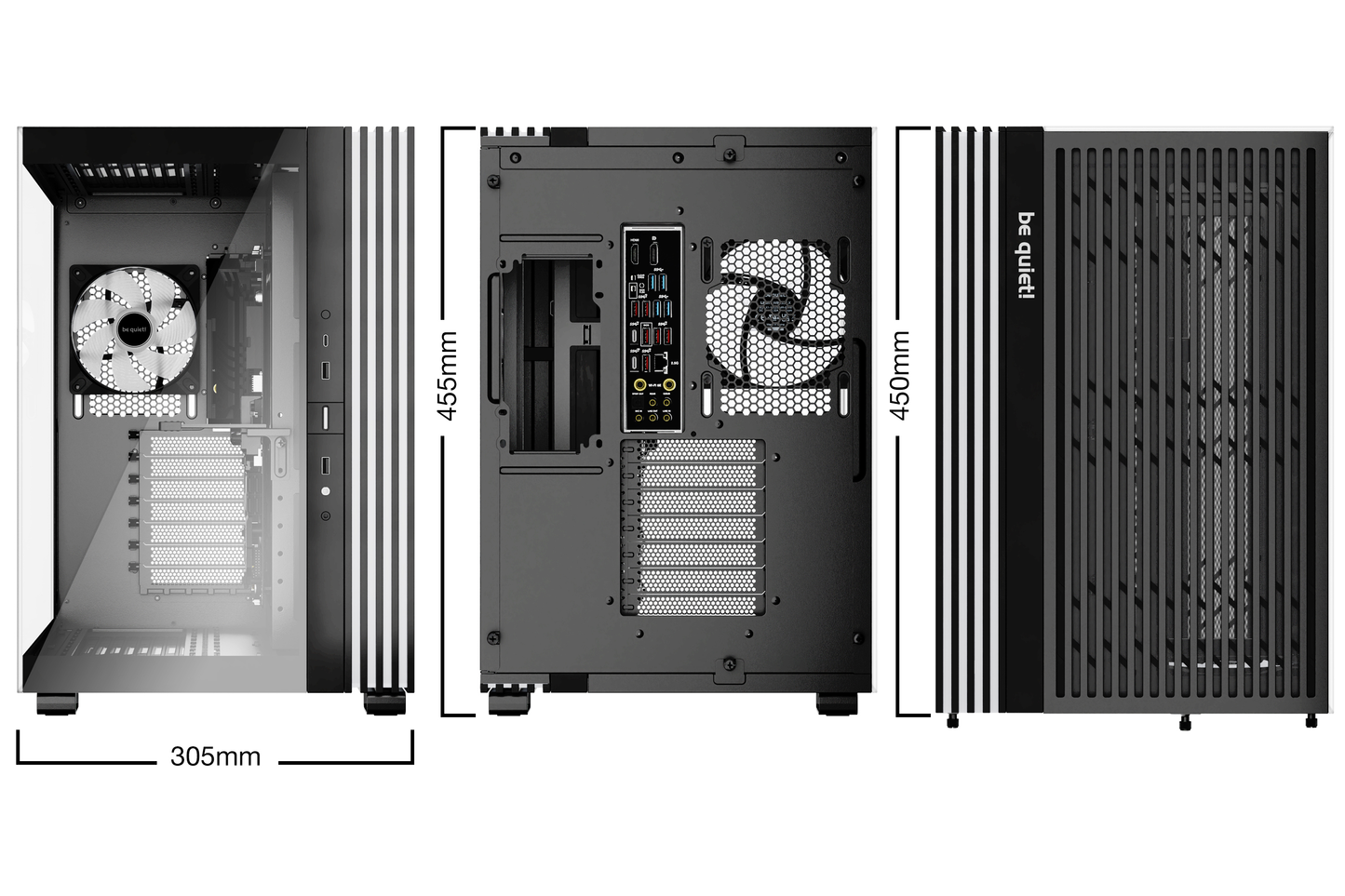 be quiet! CS BGW67 LIGHT BASE 600 LX Black ATX Retail