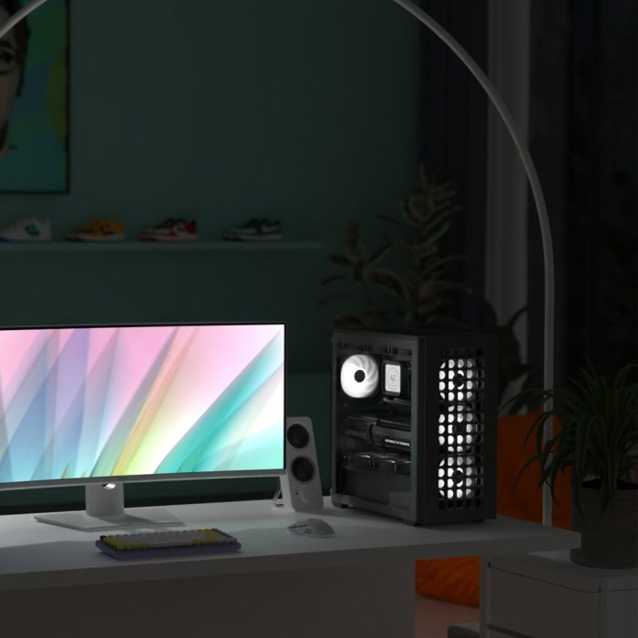 AeroCool Case D502A Mid Tower ABS SPCC Black