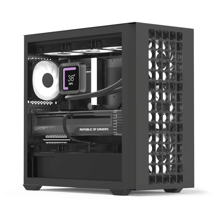 AeroCool D302A Mini Tower ABS SPCC Black