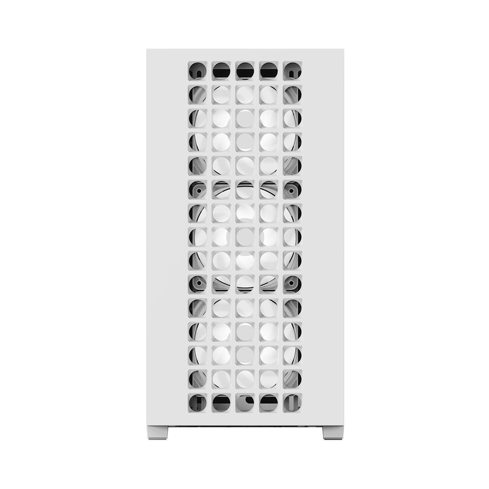 AeroCool Case D302A Mini Tower ABS SPCC White