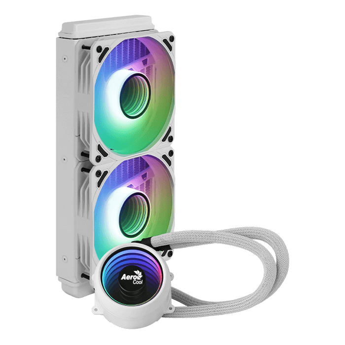 AeroCool Mirage L240 Radiator White