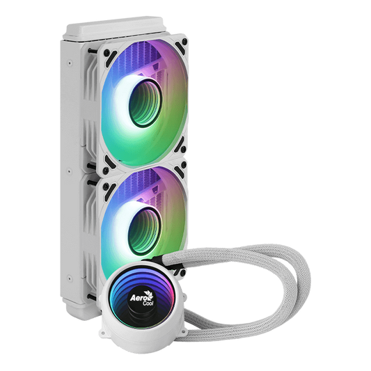 AeroCool Mirage L240 Radiator White