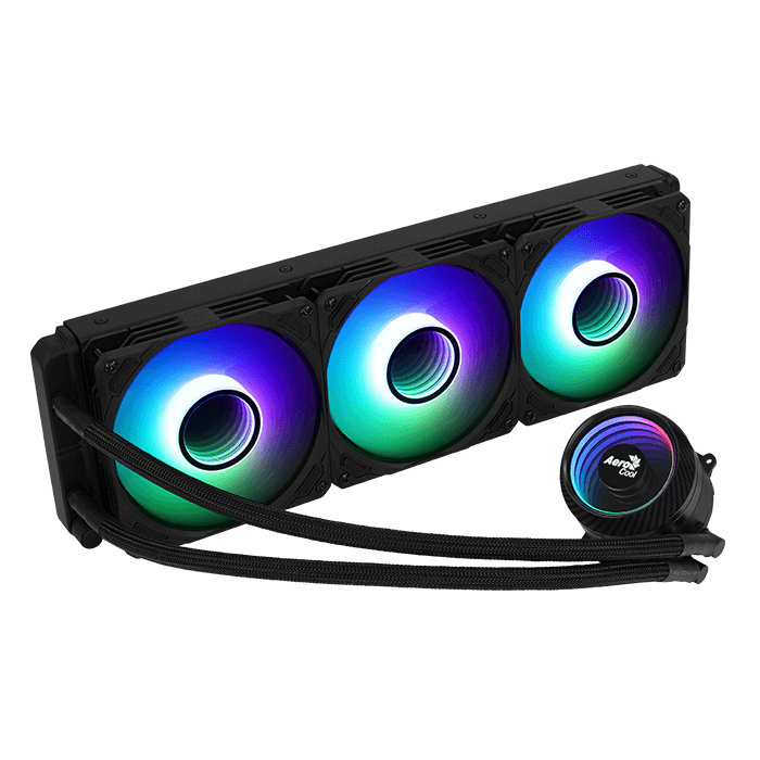 AeroCool Mirage L360 Radiator Black