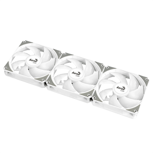 AeroCool Link 3-Pack PWM 4pin+ARGB 5V 3pin White