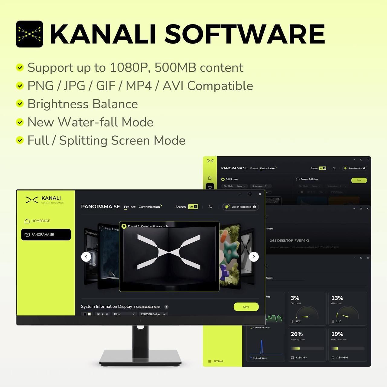 TRYX PANORAMA SE 360 ARGB Liquid Cooler Black