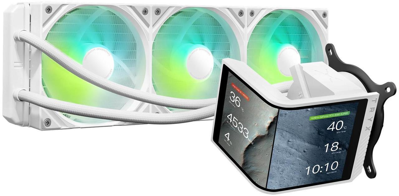 TRYX PANORAMA SE 360 ARGB Liquid Cooler White