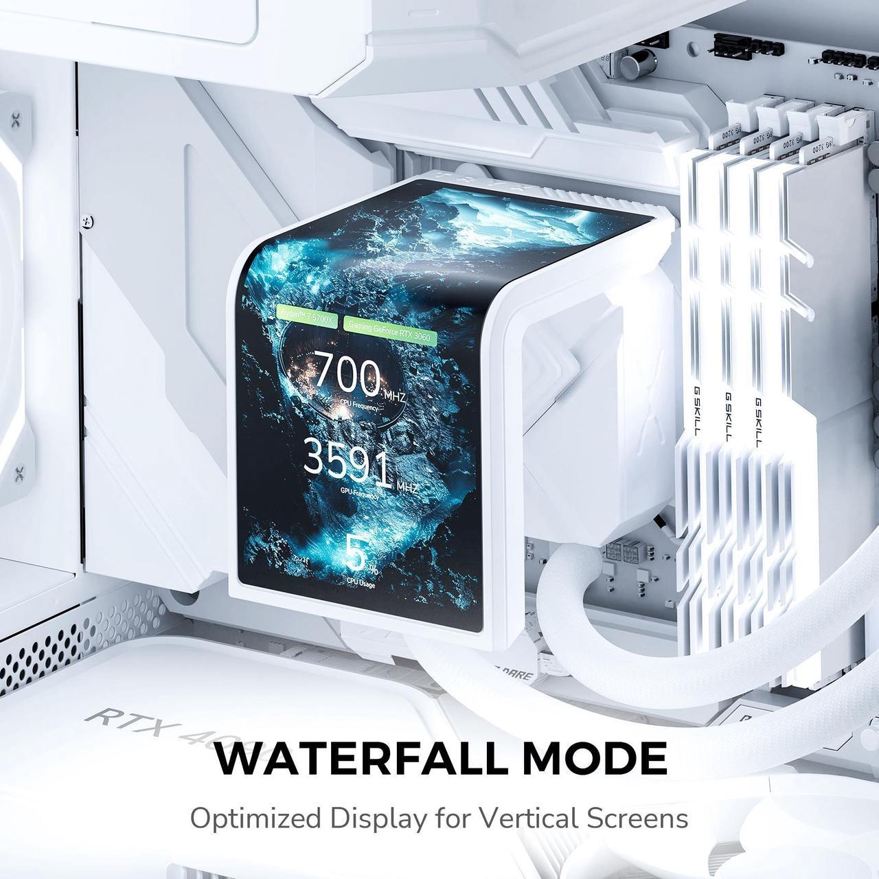 TRYX PANORAMA SE 360 ARGB Liquid Cooler White