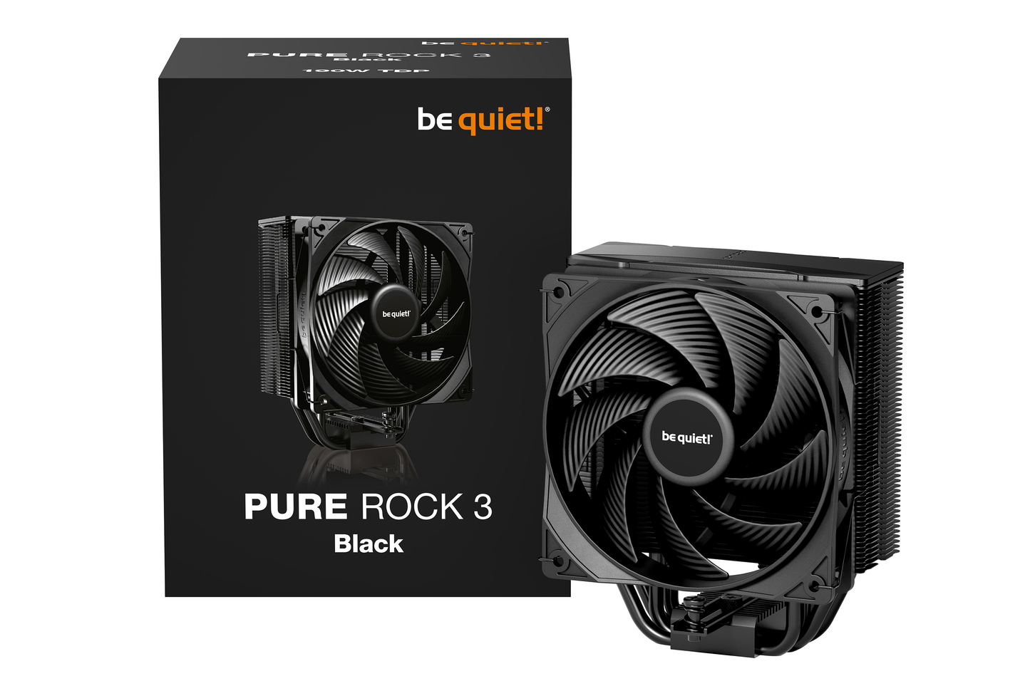 be quiet! BK039 PURE ROCK 3 Black