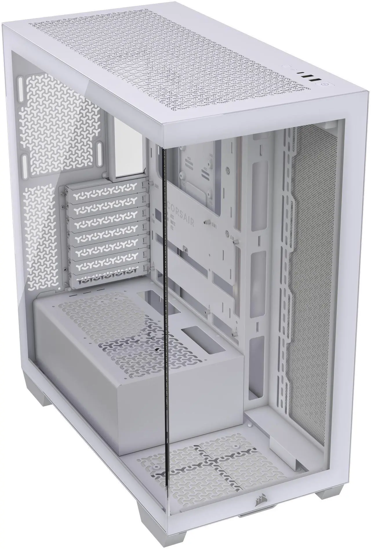 Corsair CS CC-9011277-WW 3500X Mid-Tower PC Case TG White