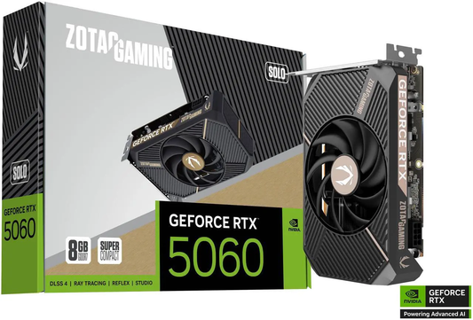 ZOTAC VCX ZT-B50600G-10L GeForce RTX 5060 SOLO 8GB GDDR7 128bit
