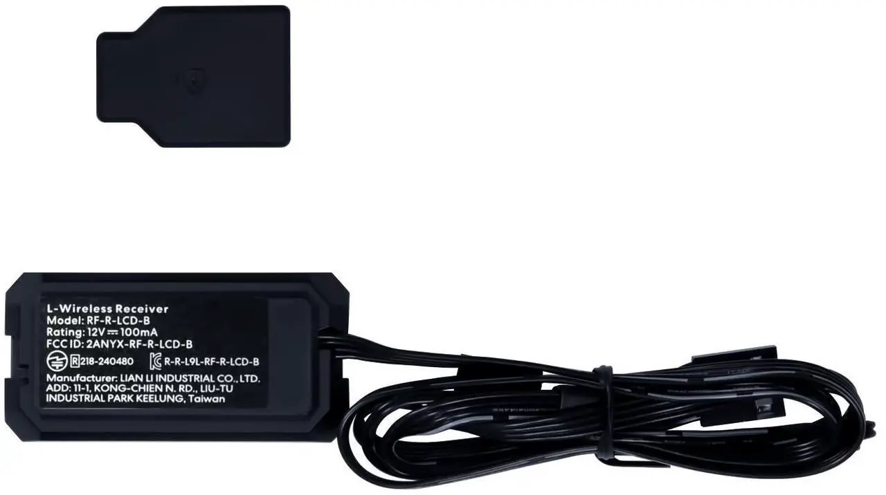 Lian-Li Fan 12RSLIN1W3B FDB 3xFan REVERSE BLADE with Fan Controller Black