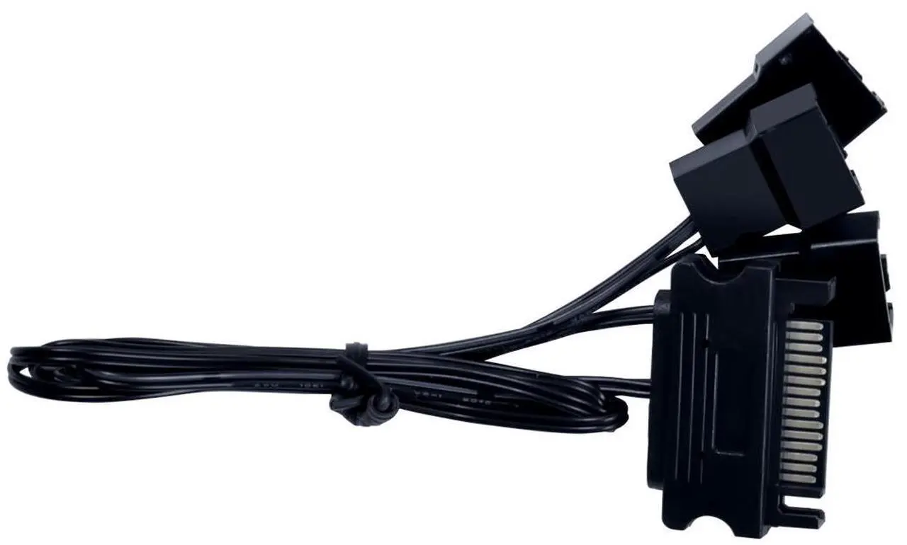 Lian-Li Fan 12RSLIN1W3B FDB 3xFan REVERSE BLADE with Fan Controller Black