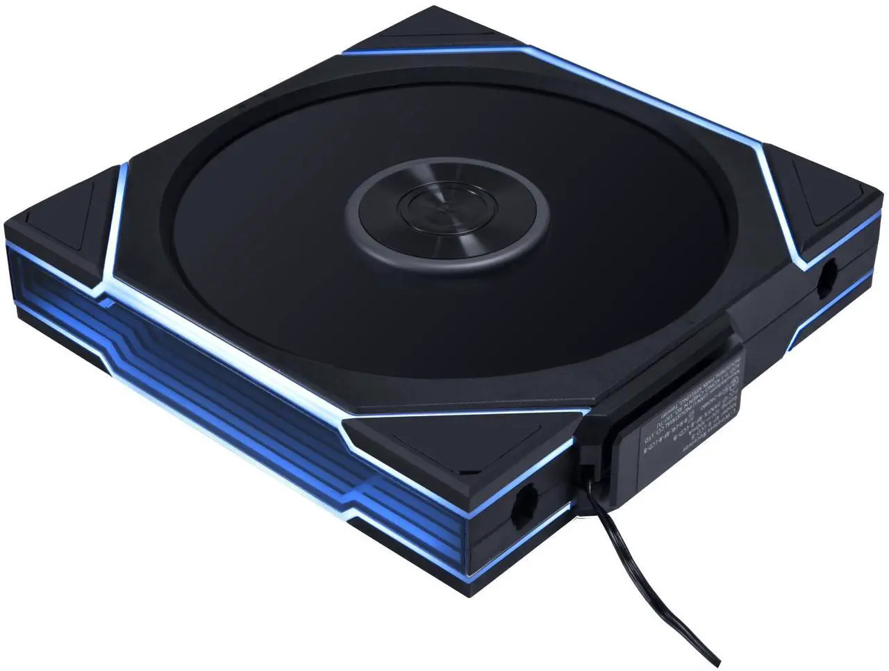 Lian-Li Fan 14RTL1W1B Fluid Dynamic Bearing Without Fan Controller (Reverse Blade) Black