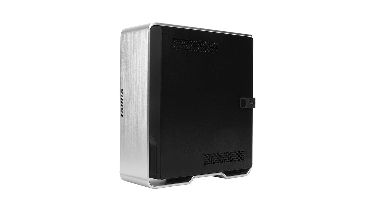 In Win Chopin MAX Mini ITX Desktop Case w/200 W Power Supply IW-CS-CHOPINMAXSIL-PS200W