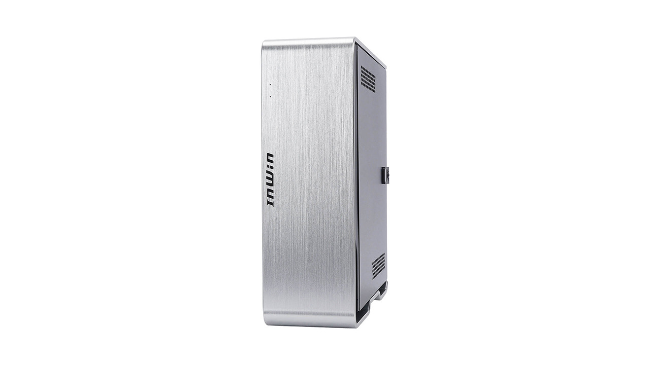 In Win Chopin MAX Mini ITX Desktop Case w/200 W Power Supply IW-CS-CHOPINMAXSIL-PS200W