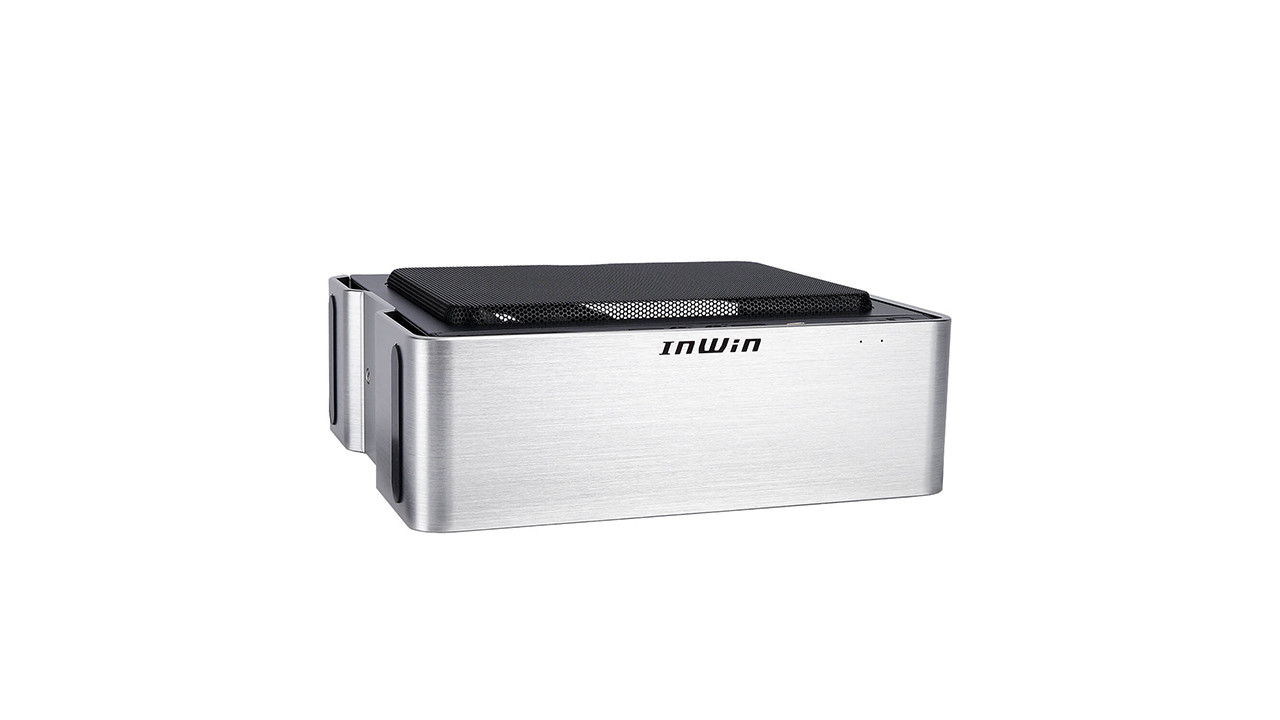 In Win Chopin MAX Mini ITX Desktop Case w/200 W Power Supply IW-CS-CHOPINMAXSIL-PS200W