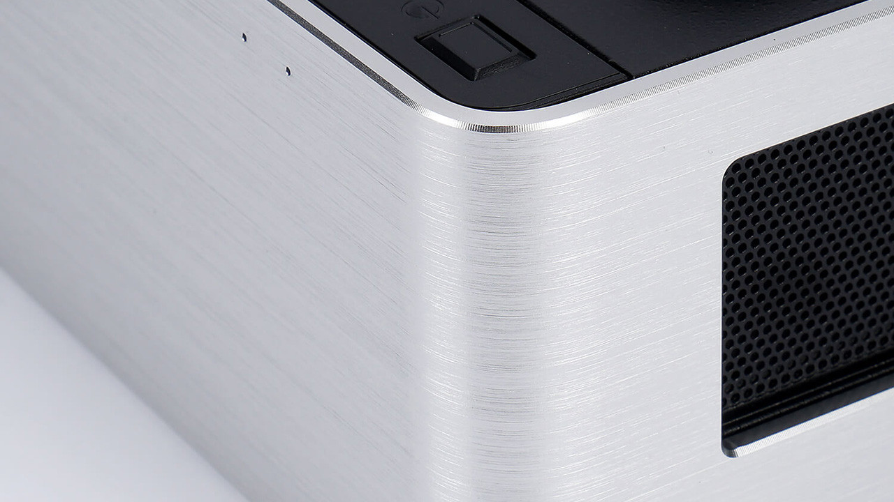 In Win Chopin MAX Mini ITX Desktop Case w/200 W Power Supply IW-CS-CHOPINMAXSIL-PS200W