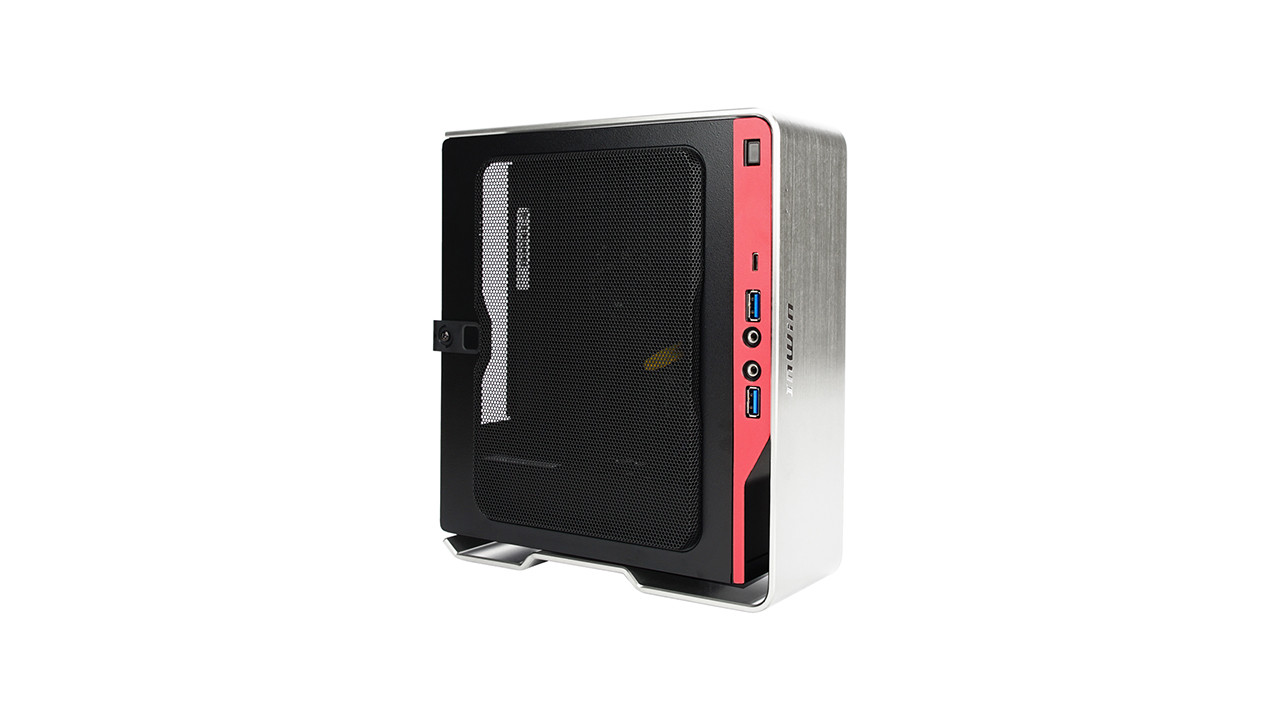 In Win Chopin MAX Mini ITX Desktop Case w/200 W Power Supply IW-CS-CHOPINMAXSIL-PS200W