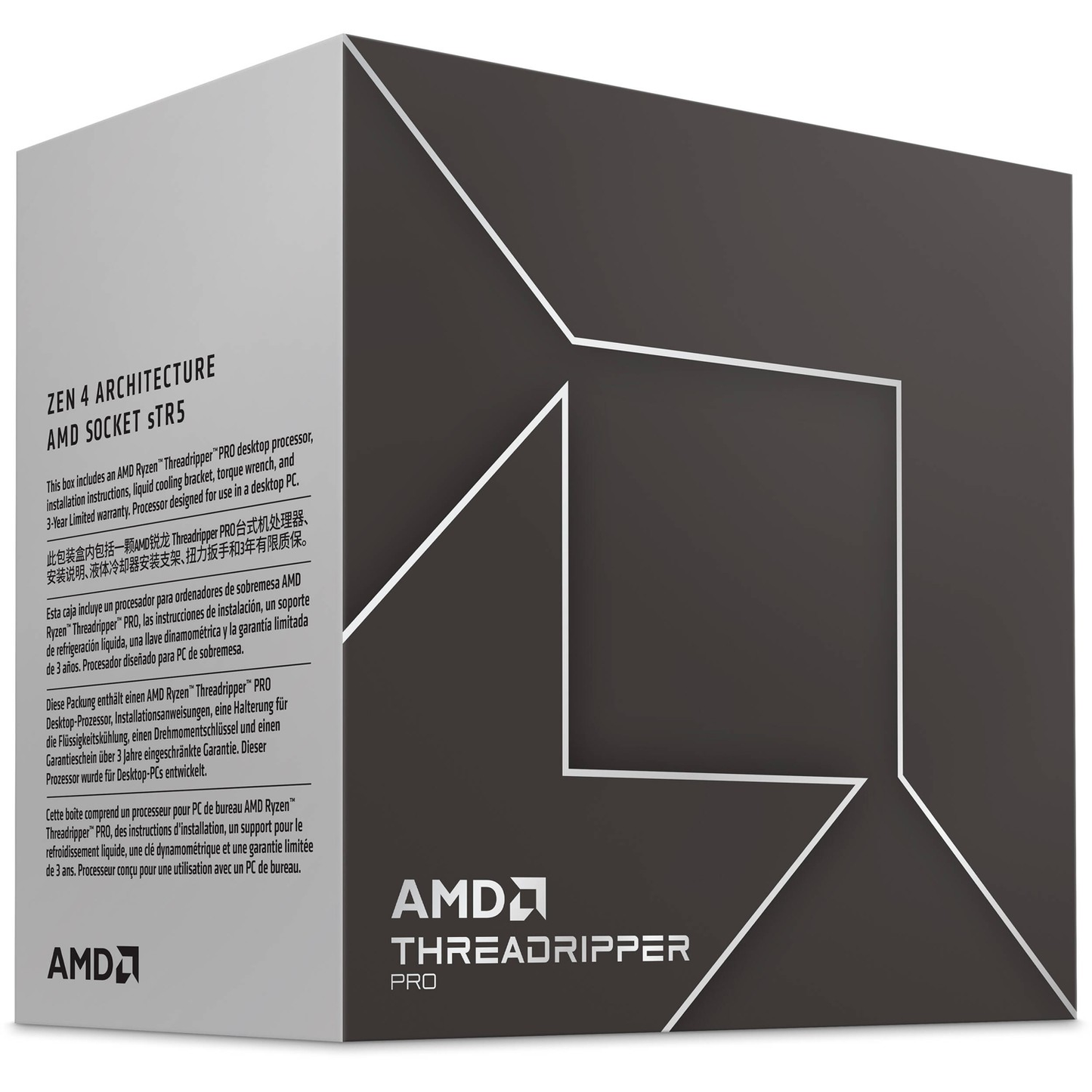 AMD CPU 100-100000885WOF Ryzen Threadripper PRO 7965WX 24C 48T 5.3GHz