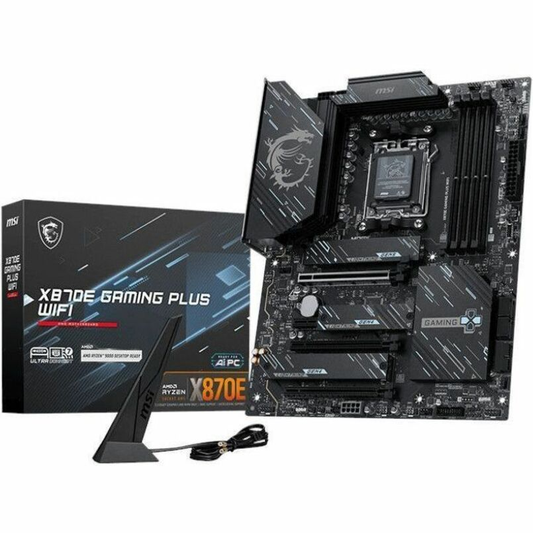 MSI X870E GAMING PLUS WIFI X870E AM5 Max256GB DDR5 ATX
