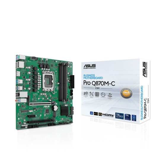 ASUS PRO Q870M-C-CSM Q870 LGA1851 Max256GB DDR5 microATX