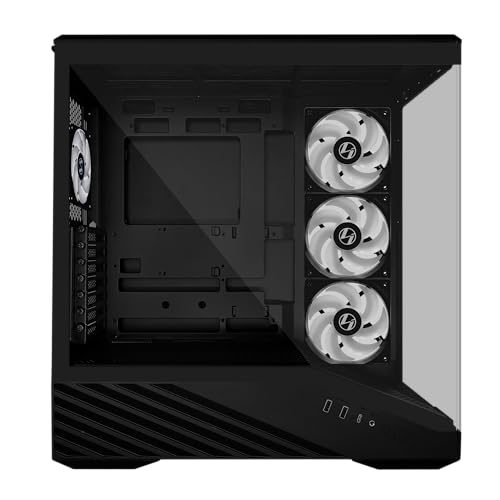 Lian-Li CS V100RX Mid Tower 1 x 2.5SSD 1 x 3.5HDD Black – VI PC Builder ...