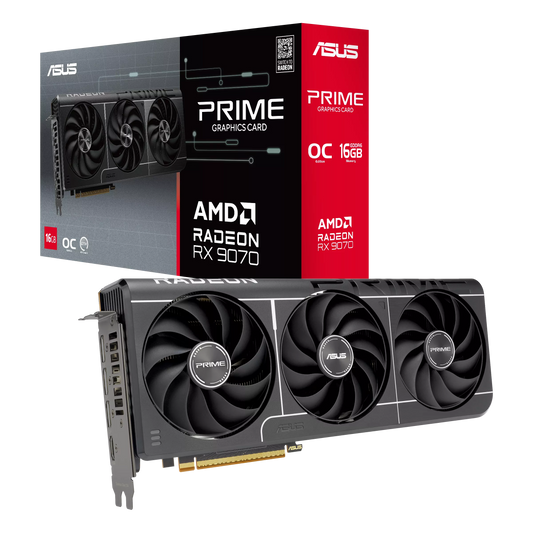 ASUS VCX PRIME-RX9070-O16G-EVO Radeon RX 9070 OC 16GB GDDR6 256Bit