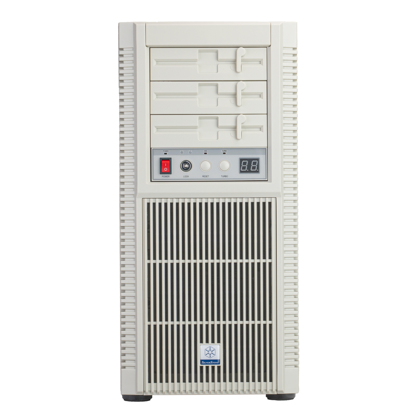 Silverstone CS FLP02W FLP02 White Full Tower Plastic white front Panel