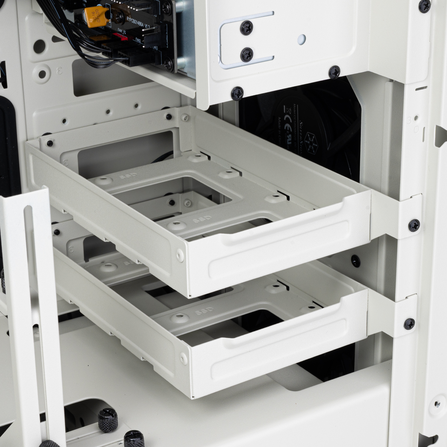 Silverstone CS FLP02W FLP02 White Full Tower Plastic white front Panel