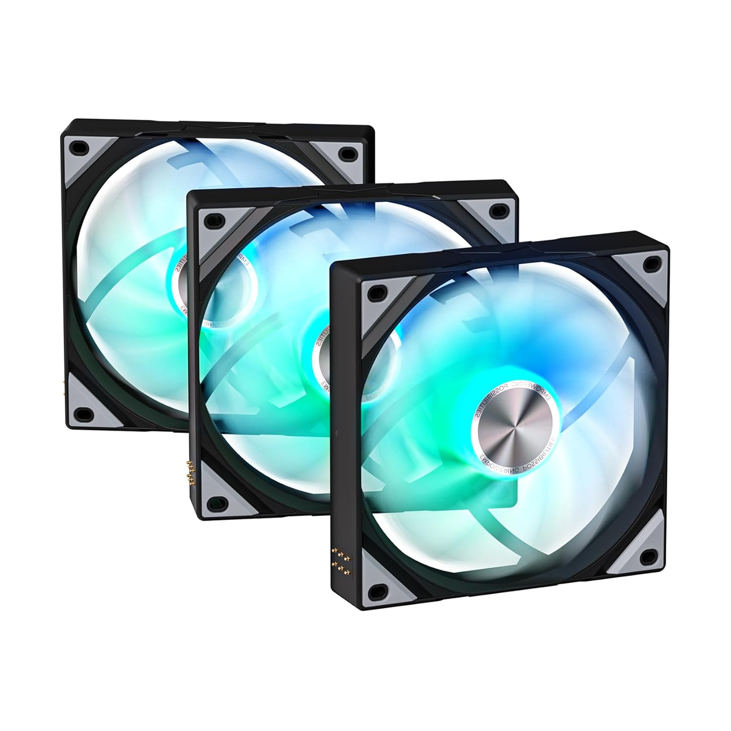 TRYX FN F-R120R-AM3M-G0K ROTA SL ARGB Reverse 120mm Fan Triple Pack Black