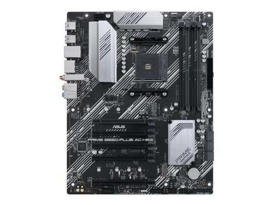 ASUS PRIME B550-PLUS AC-HES AMD B550 AM4 Ryzen5000 PCIe ATX