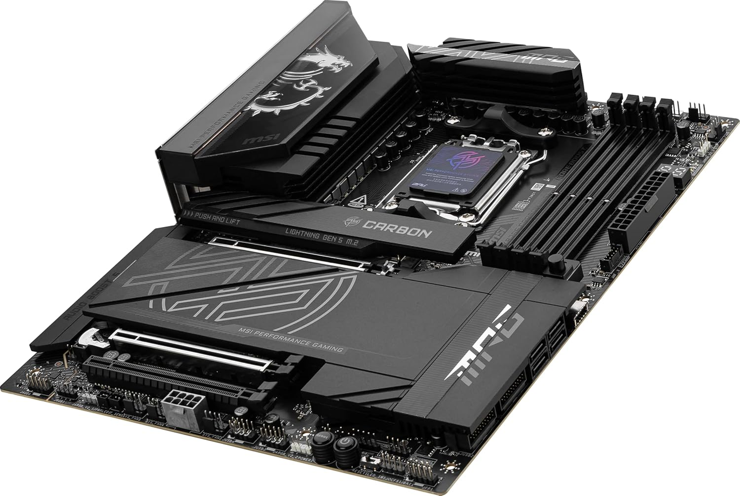 MSI MPG X870E CARBON MAX WIFI X870E AM5 Max256GB DDR5 ATX