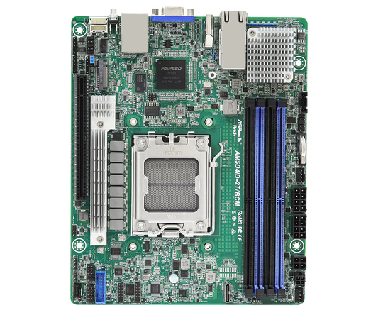 ASRock SV AM5D4ID-2T BCM AM5 LGA1718 NKOLL3 X300 Max32GB DDR5 Deep mini-ITX
